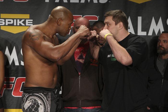 The Ultimate Fighter Finale Weigh-In Marcus Jones & Matt Mitrione