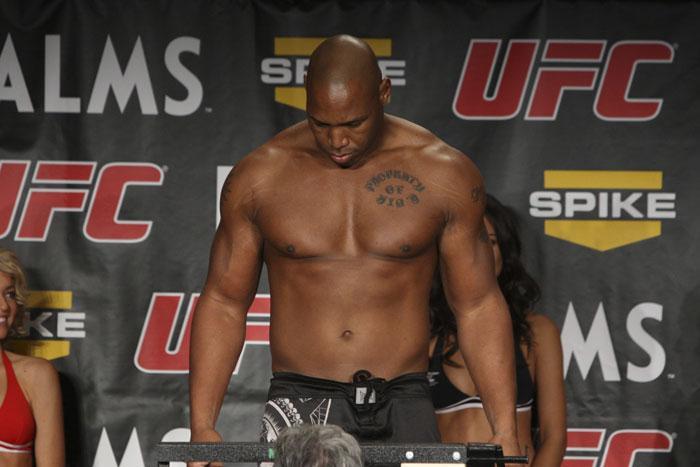 The Ultimate Fighter Finale Weigh-In Marcus Jones