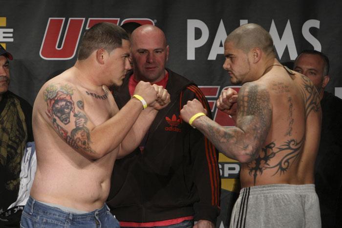 The Ultimate Fighter Finale Weigh-In Darrill Schoonover & James McSweeney