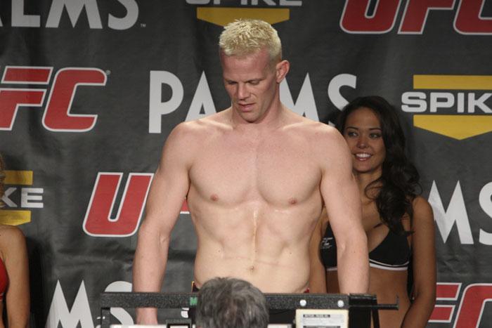 The Ultimate Fighter Finale Weigh-In Dennis Hallman