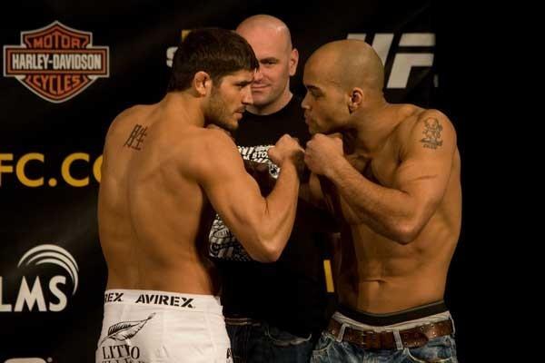 UFC Fight Night Weigh-In Patrick Cote & Drew McFedries