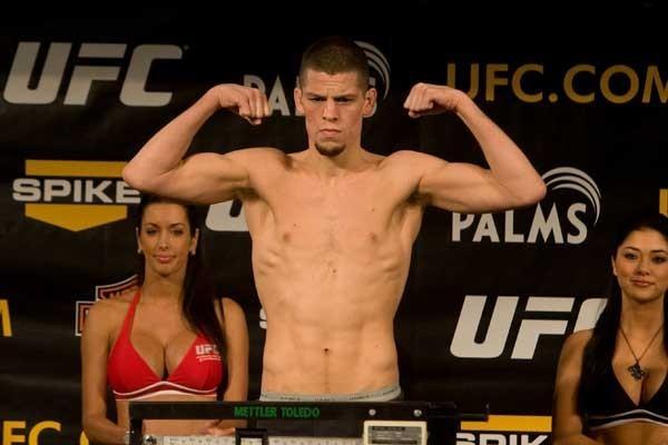 UFC Fight Night Weigh-In Nate Diaz