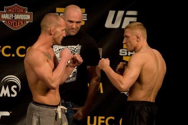 UFC Fight Night Weigh-In Gray Maynard & Dennis Siver