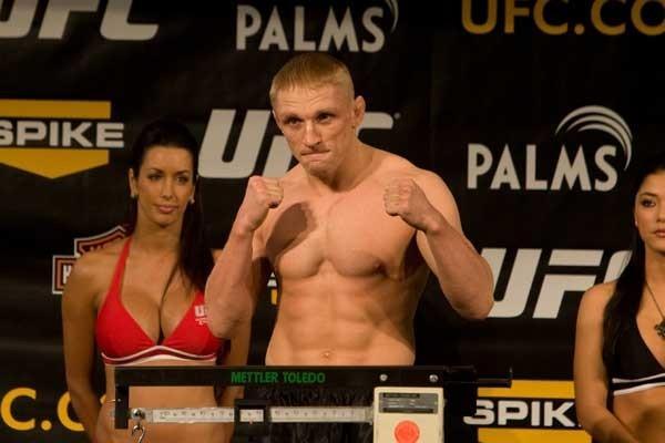 UFC Fight Night Weigh-In Dennis Siver