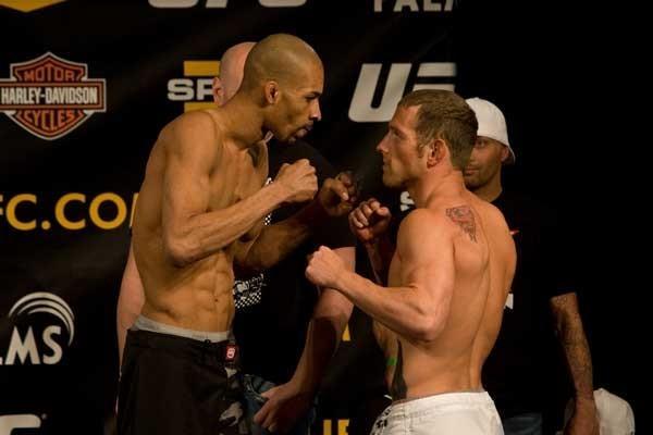 UFC Fight Night Weigh-In Corey Hill & Joe Veres