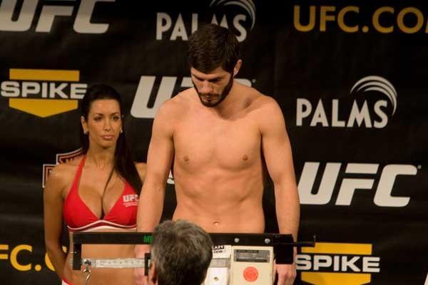 UFC Fight Night Weigh-In  Matt Wiman