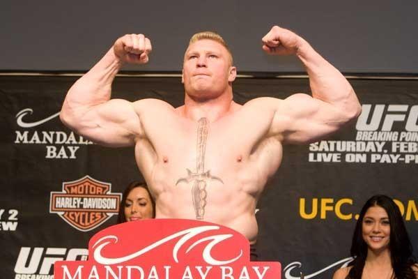 UFC 81 Weigh-In Brock Lesnar