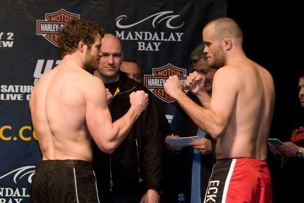 UFC 81 Weigh-In Nate Marquardt & Jeremy Horn