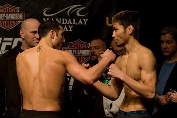 UFC 81 Weigh-In Rob Emerson & Keita Nakamura