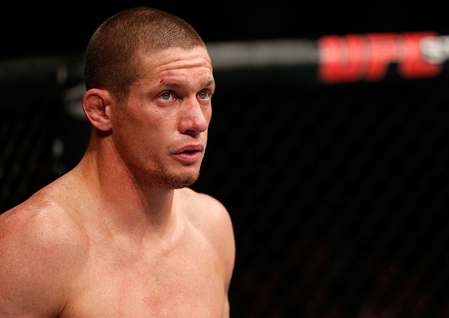 GOLD COAST, AUSTRALIA - DECEMBER 15:  Seth Baczynski stands in his corner between rounds during his welterweight fight against Mike Pierce at the UFC on FX event on December 15, 2012  at Gold Coast Convention and Exhibition Centre in Gold Coast, Australia