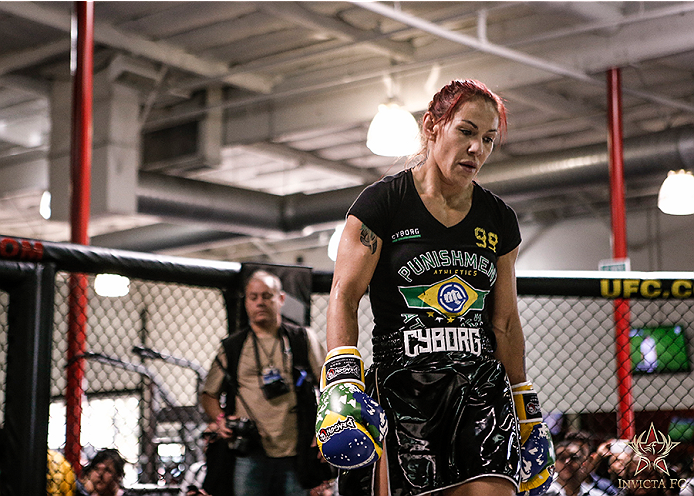 Inivicta FC 11 Cris Cyborg, Charmine Tweet, Alexa Grasso, Irene Aldana