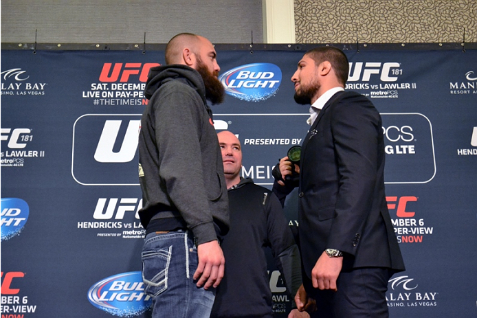 Travis Browne vs Brendan Schaub es una pelea de noqueadores, ambos han resuelto más del 70% de sus peleas por KO/TKO