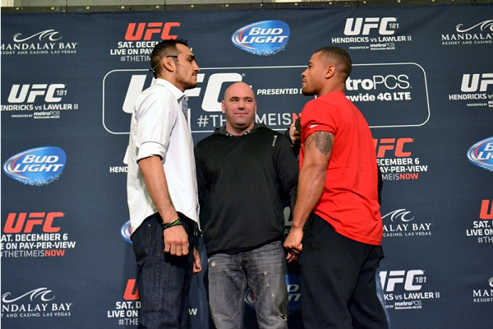 "El Cucy" vs "Killa" es la pelea que abre la cartelera estelar de UFC 181.