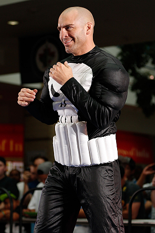 WINNIPEG, CANADA - JUNE 12: Sean Pierson holds an open workout session for fans and media at Portage Place on June 12, 2013 in Winnipeg, Manitoba, Canada. (Photo by Josh Hedges/Zuffa LLC/Zuffa LLC via Getty Images)