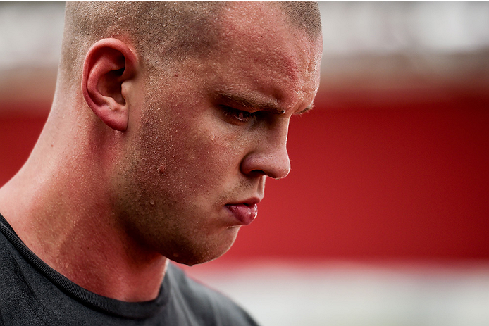 RIO DE JANEIRO, BRAZIL - JULY 29: Heavyweight contender Stefan Struve of the Netherlands holds an open training session at Pepe Beach on July 29, 2015 in Rio de Janeiro, Brazil. (Photo by Buda Mendes/Zuffa LLC/Zuffa LLC via Getty Images)