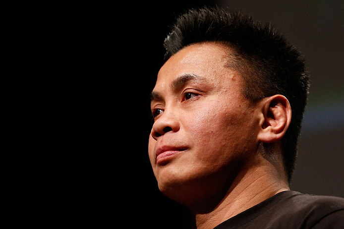 SAN JOSE, CA - APRIL 19: Cung Le interacts with fans during a Q&A session before the UFC on FOX weigh-in at the California Theatre on April 19, 2013 in San Jose, California. (Photo by Josh Hedges/Zuffa LLC/Zuffa LLC via Getty Images)