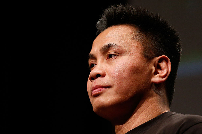 SAN JOSE, CA - APRIL 19:  Cung Le interacts with fans during a Q&A session before the UFC on FOX weigh-in at the California Theatre on April 19, 2013 in San Jose, California.  (Photo by Josh Hedges/Zuffa LLC/Zuffa LLC via Getty Images)