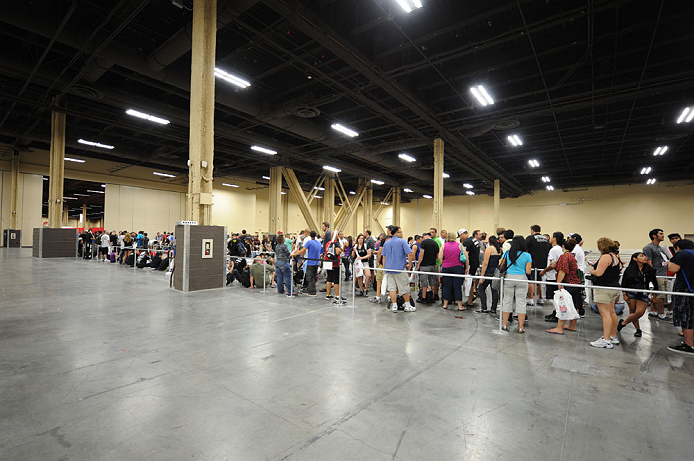 LAS VEGAS, NV - JULY 06: Fans attend the UFC Fan Expo on July 6, 2012 in Las Vegas, Nevada. (Photo by Al Powers /Zuffa LLC/Zuffa LLC via Getty Images)