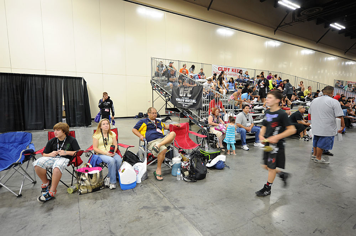 LAS VEGAS, NV - JULY 06: Fans attend the UFC Fan Expo on July 6, 2012 in Las Vegas, Nevada. (Photo by Al Powers /Zuffa LLC/Zuffa LLC via Getty Images)