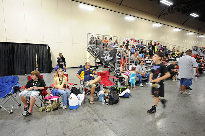 LAS VEGAS, NV - JULY 06:  Fans attend the UFC Fan Expo on July 6, 2012 in Las Vegas, Nevada. (Photo by Al Powers /Zuffa LLC/Zuffa LLC via Getty Images)