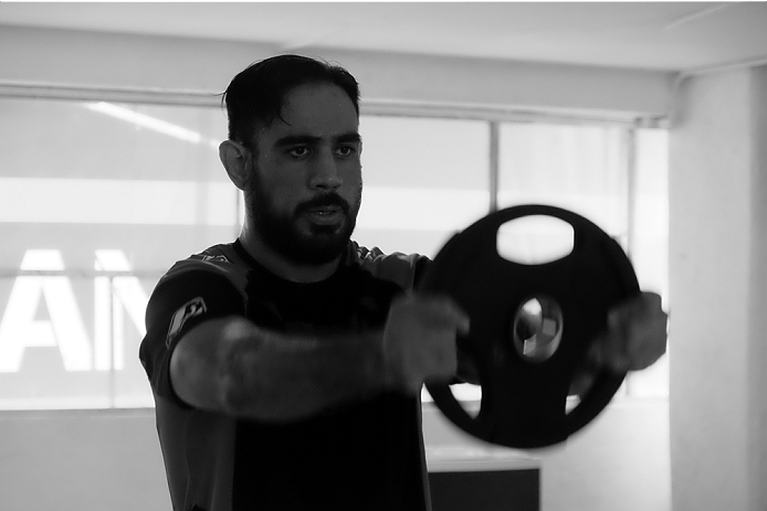 UFC 188 Augusto Montano, Dodger Montano and Yair Rodriguez, Pantera Rodriguez