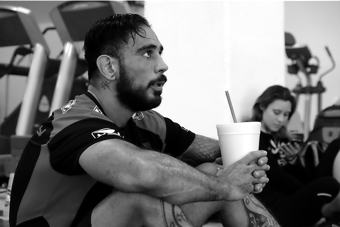 UFC 188 Augusto Montano, Dodger Montano and Yair Rodriguez, Pantera Rodriguez