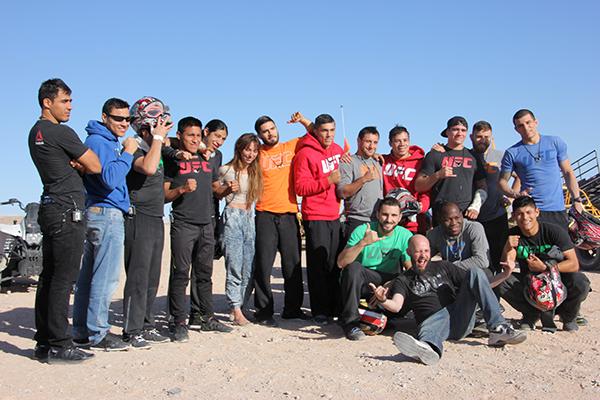 The Ultimate Fighter Latinoamérica II: Team Gastelum vs Team Escudero. Boogies en el desierto. (Fotos por Rambo Mendoza)