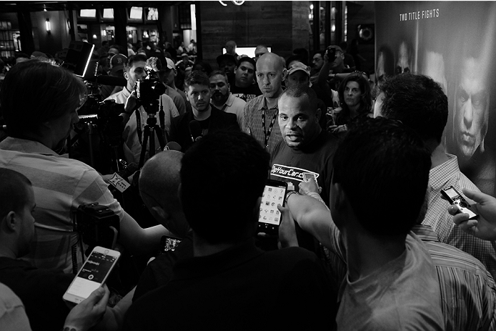 UFC 187 Open Workout Daniel Cormier, Anthony Johnson, Chris Weidman, Vitor Belfort