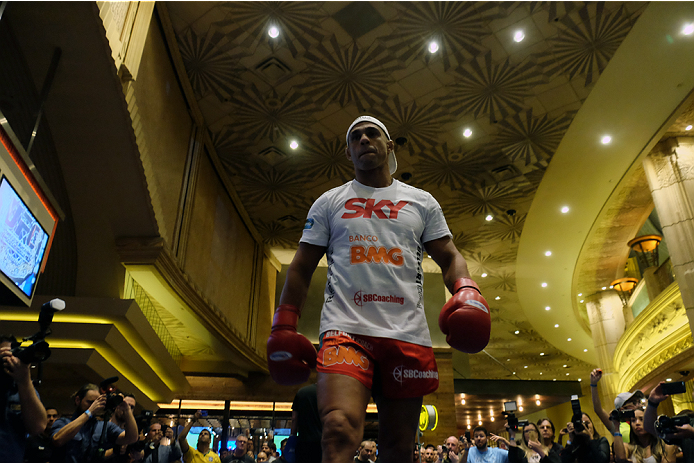 UFC 187 Open Workout Daniel Cormier, Anthony Johnson, Chris Weidman, Vitor Belfort