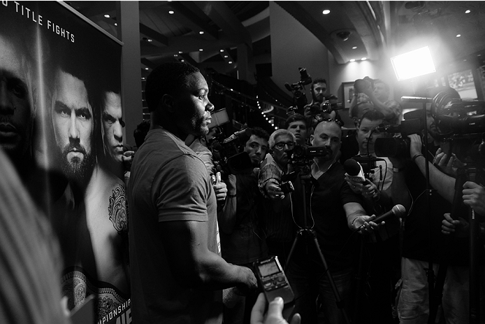 UFC 187 Open Workout Daniel Cormier, Anthony Johnson, Chris Weidman, Vitor Belfort