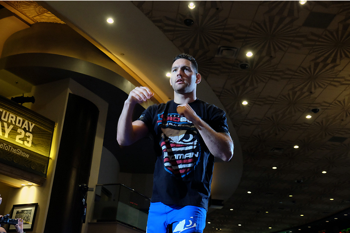 UFC 187 Open Workout Daniel Cormier, Anthony Johnson, Chris Weidman, Vitor Belfort