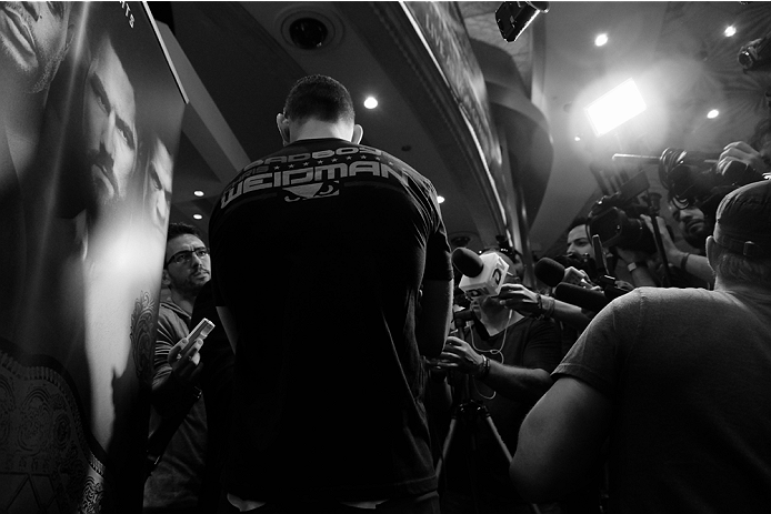 UFC 187 Open Workout Daniel Cormier, Anthony Johnson, Chris Weidman, Vitor Belfort