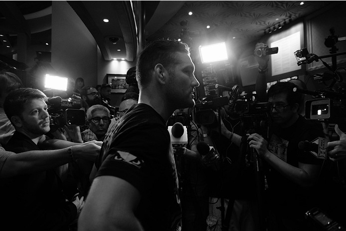 UFC 187 Open Workout Daniel Cormier, Anthony Johnson, Chris Weidman, Vitor Belfort