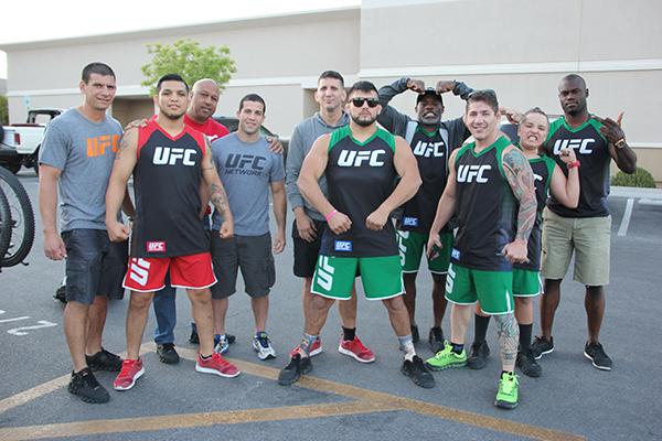 Fotogalería del reto de coaches de The Ultimate Fighter Latinoamérica II, entre Efraín Escudero y Kelvin Gastelum (Fotos por Rambo Mendoza).