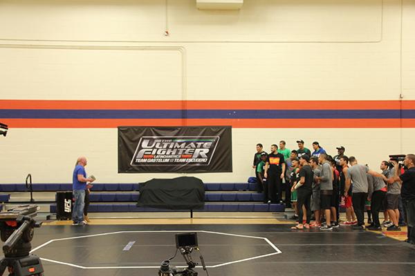 Fotogalería del reto de coaches de The Ultimate Fighter Latinoamérica II, entre Efraín Escudero y Kelvin Gastelum (Fotos por Rambo Mendoza).