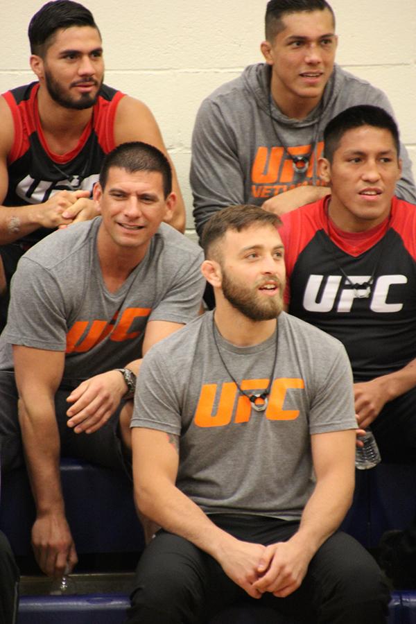 Fotogalería del reto de coaches de The Ultimate Fighter Latinoamérica II, entre Efraín Escudero y Kelvin Gastelum (Fotos por Rambo Mendoza).