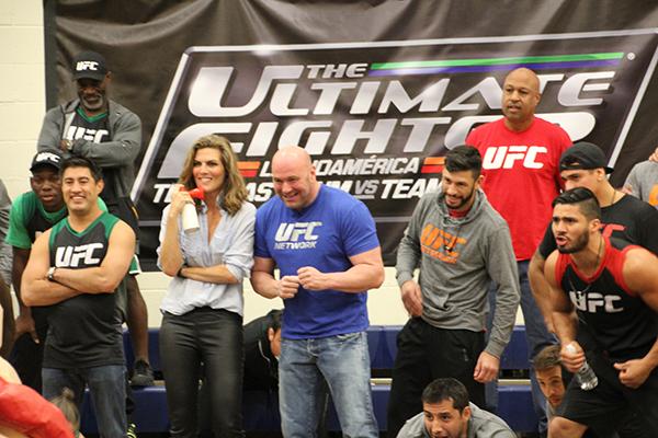 Fotogalería del reto de coaches de The Ultimate Fighter Latinoamérica II, entre Efraín Escudero y Kelvin Gastelum (Fotos por Rambo Mendoza).