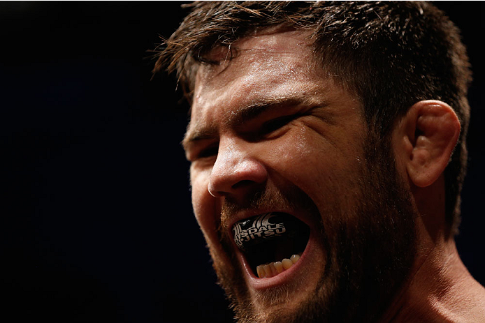 LAS VEGAS, NV - JULY 06: Robert Drysdale enters the Octagon in his light heavyweight fight during the The Ultimate Fighter Finale inside the Mandalay Bay Events Center on July 6, 2014 in Las Vegas, Nevada. (Photo by Josh Hedges/Zuffa LLC/Zuffa LLC via G