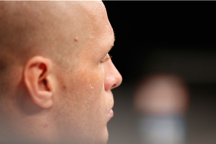 LAS VEGAS, NV - JULY 06: Daniel Spohn enters the Octagon for his light heavyweight fight during the Ultimate Fighter Finale inside the Mandalay Bay Events Center on July 6, 2014 in Las Vegas, Nevada. (Photo by Josh Hedges/Zuffa LLC/Zuffa LLC via Getty I