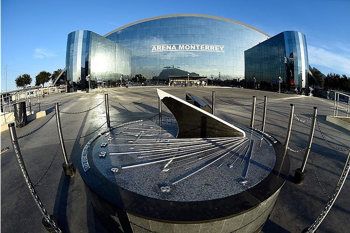 MONTERREY, MEXICO - NOVEMBER 18:   A general view of Arena Monterrey on November 18, 2015 in Monterrey, Mexico. (Photo by Jeff Bottari/Zuffa LLC/Zuffa LLC via Getty Images)