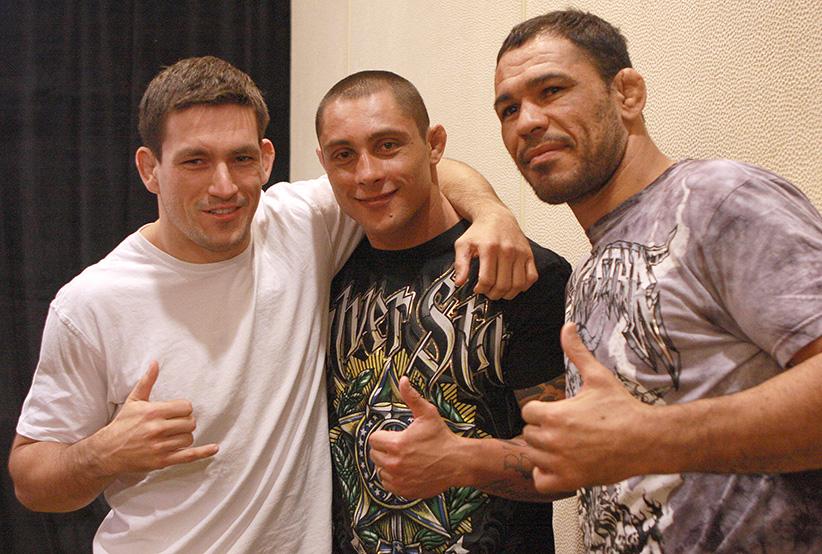 Demian, Thiago Silva e Minotauro, além de Napão e Marcus Aurelio, representaram o Brasil neste card