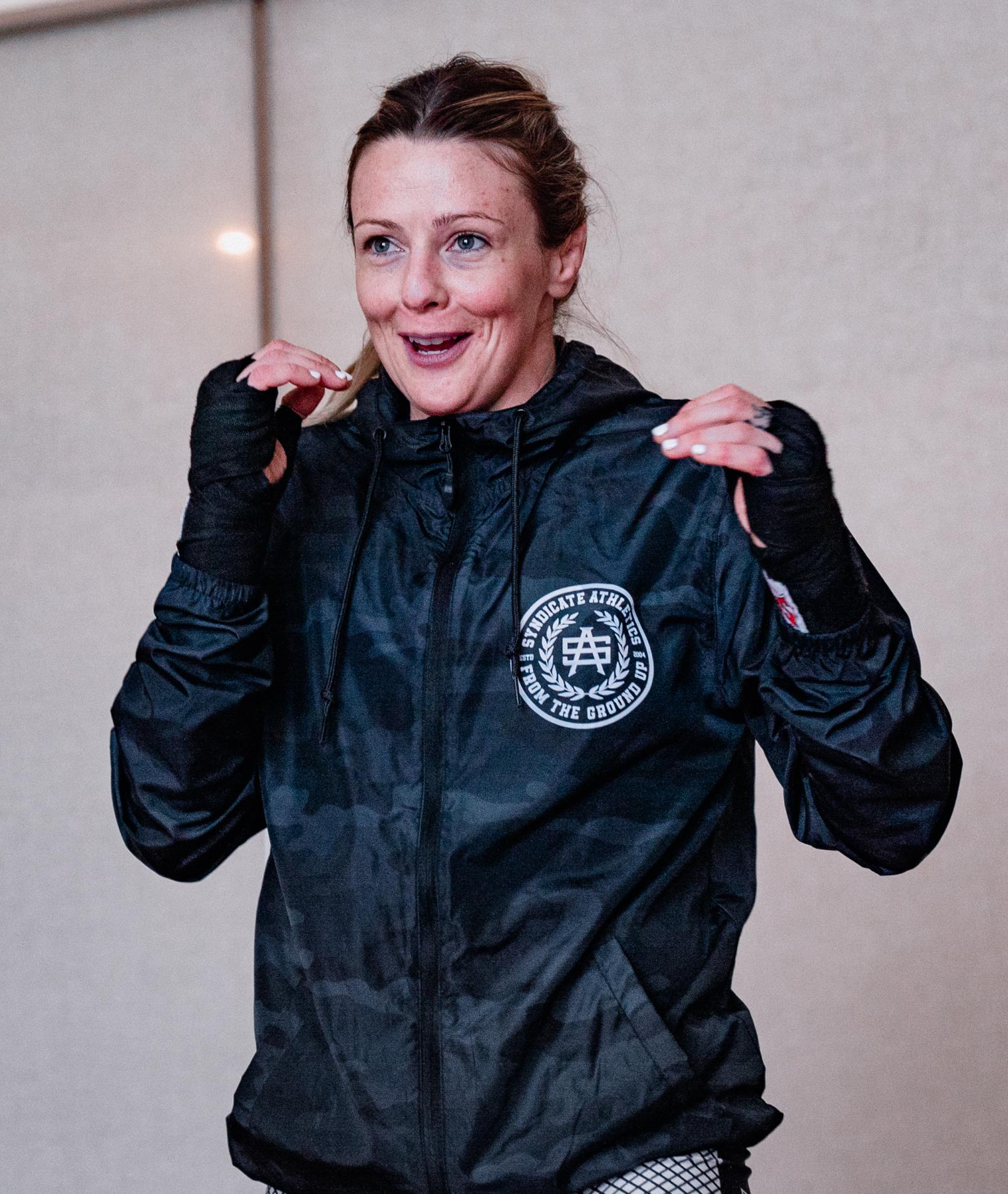 Joanne Calderwood trains for her bout at UFC 257 on January 15, 2021. (Photo by Zac Pacleb)