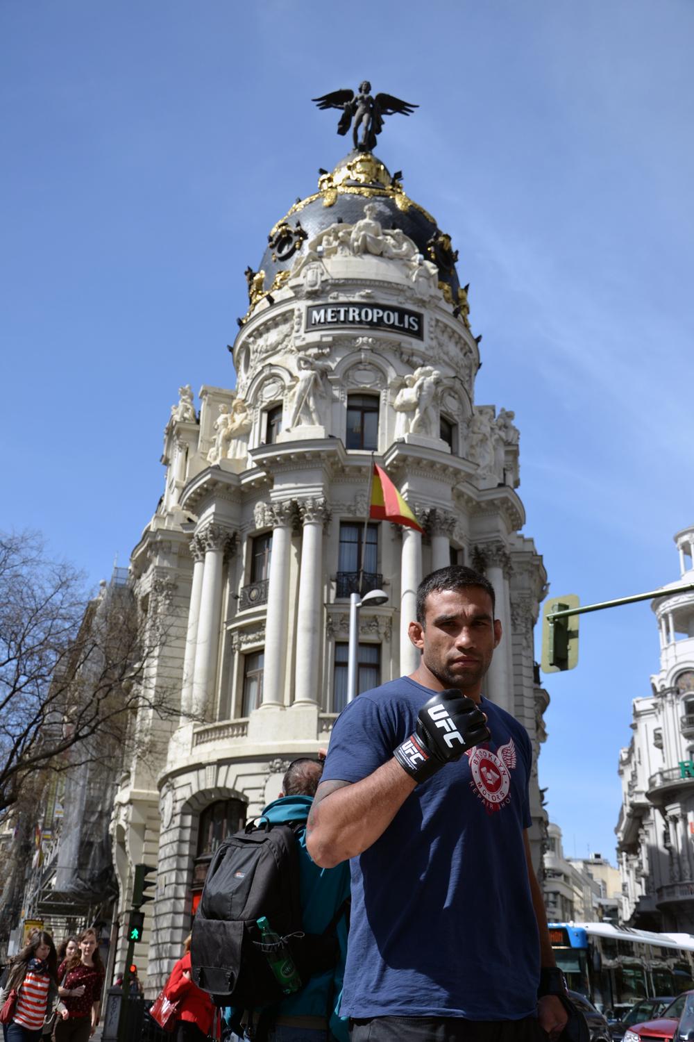 Fabricio Werdum Media Tour in Spain
