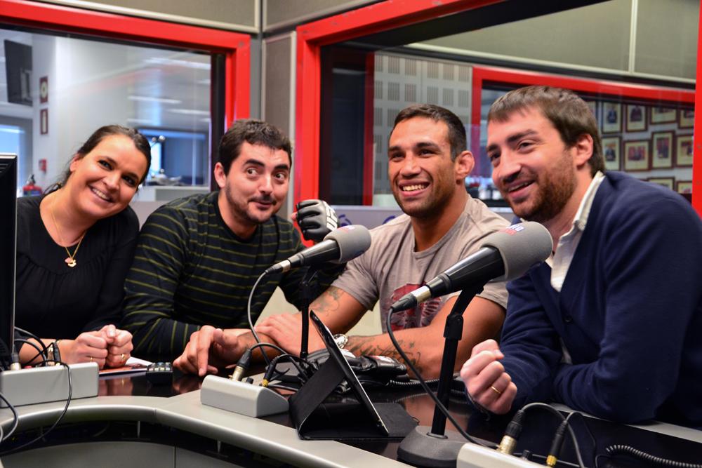 Fabricio Werdum Media Tour in Spain