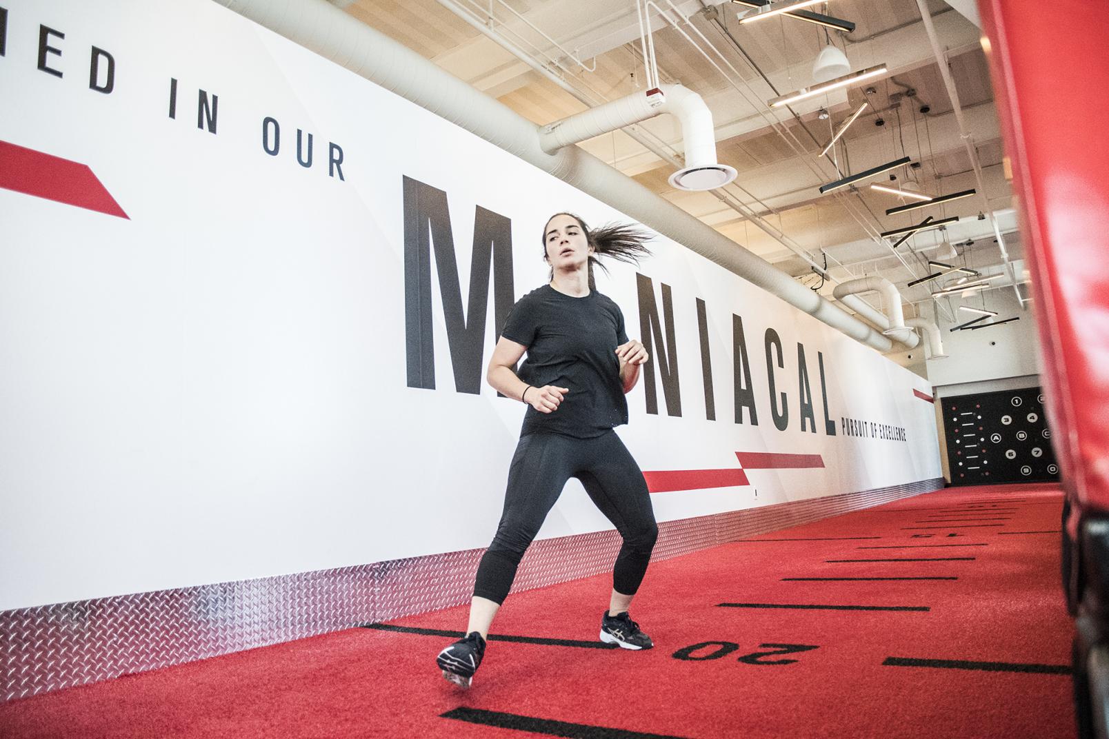 4 Veronica Macedo training for UFC Uruguay at the UFC Performance Institute