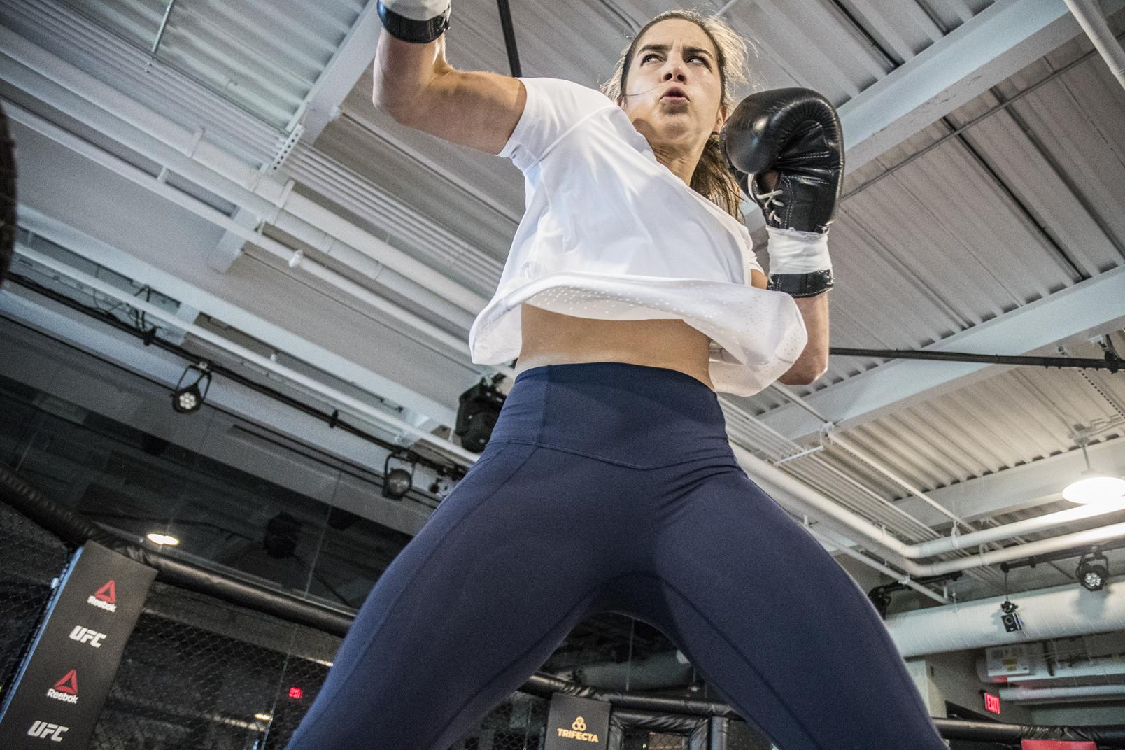 5 UFC Uruguay Veronica Macedo sparring session