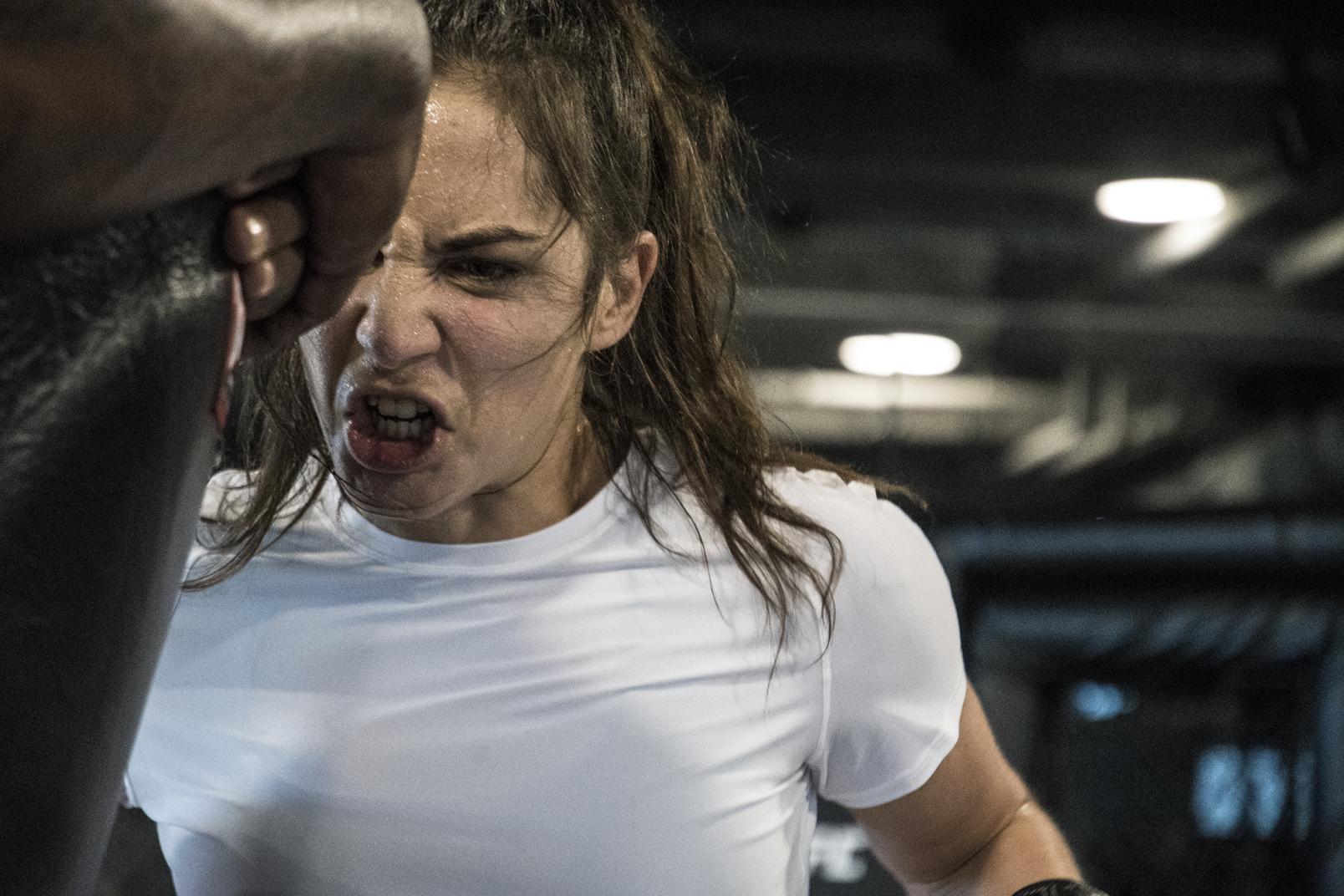 10 UFC Uruguay Veronica Macedo sparring session