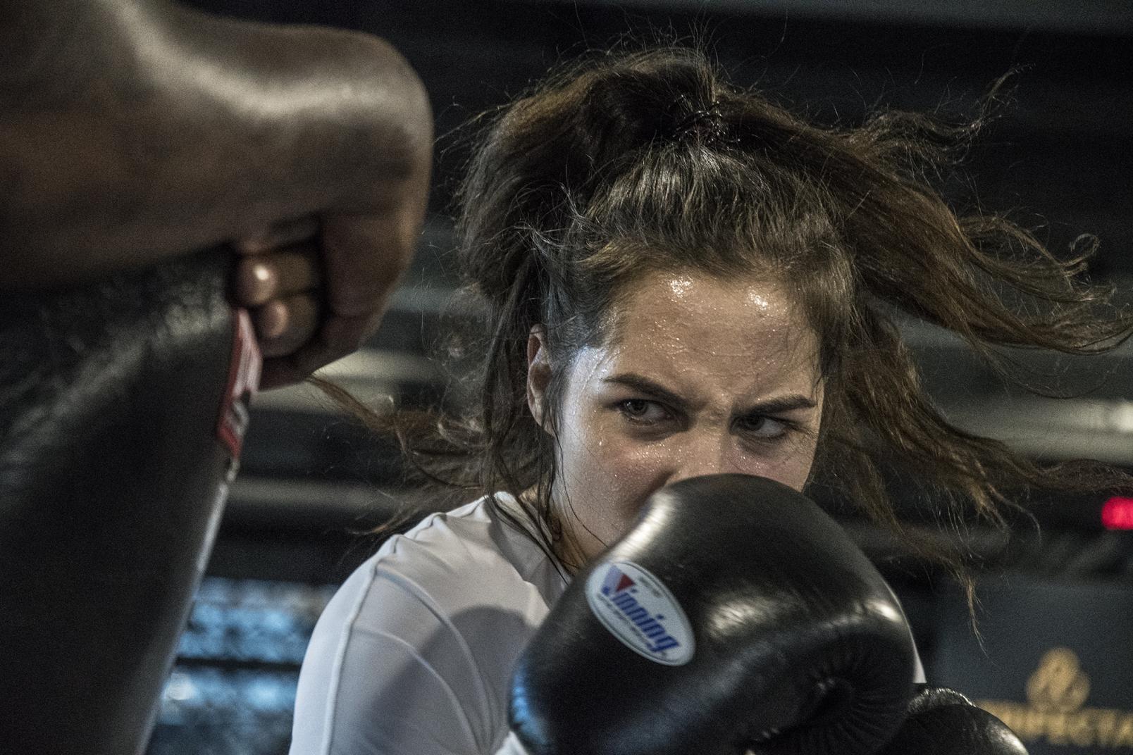 12 UFC Uruguay Veronica Macedo sparring session