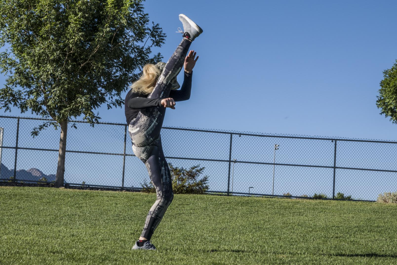 3 Valentina Shevchenko training in Las Vegas for UFC Uruguay