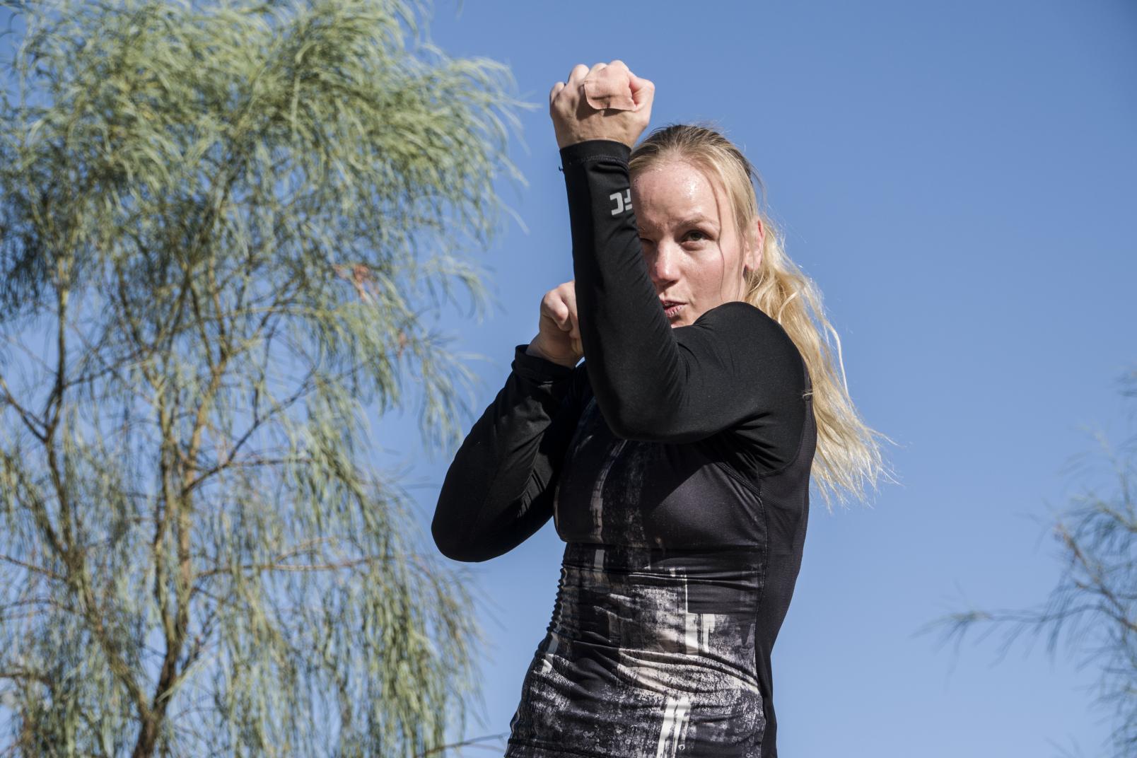 18 Valentina Shevchenko training in Las Vegas for UFC Uruguay